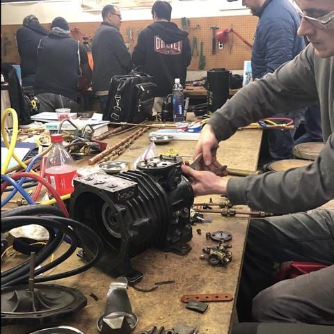 HVAC equipment teardown for hands-on inspection
